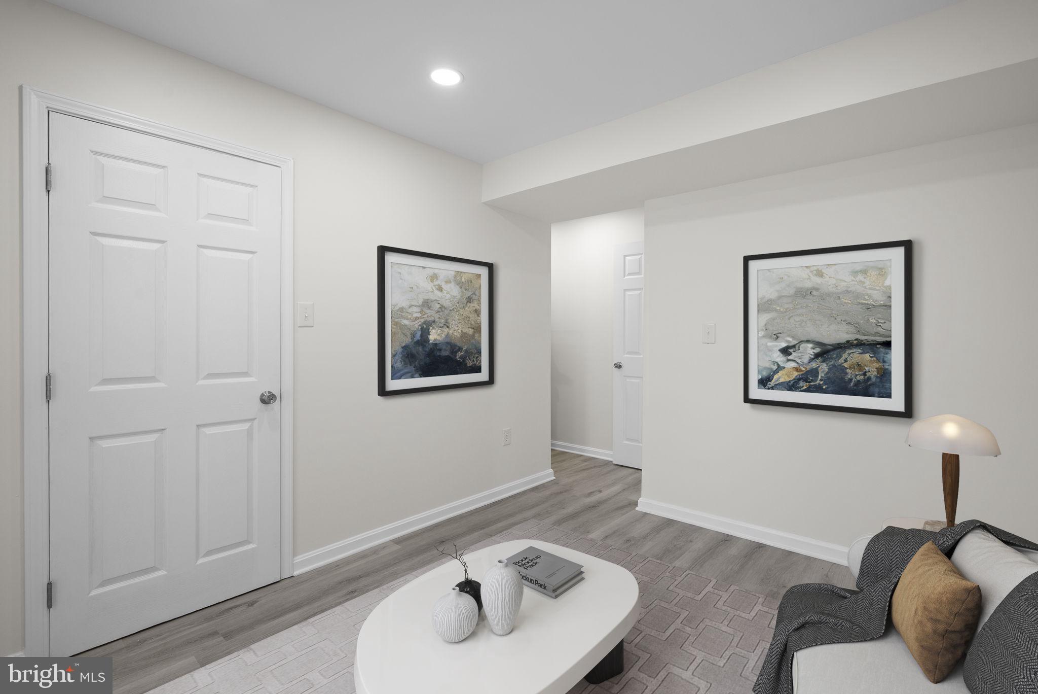 6208 Teaberry Way Clinton, MD 20735 - Photo 48 of 59 Virtually Staged Basement Rec Room