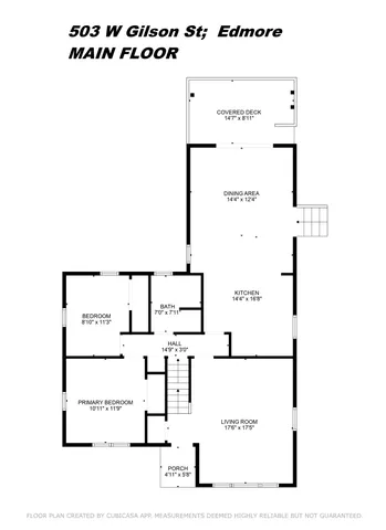 $269,000 | 503 West Gilson Street, Edmore, MI 48829