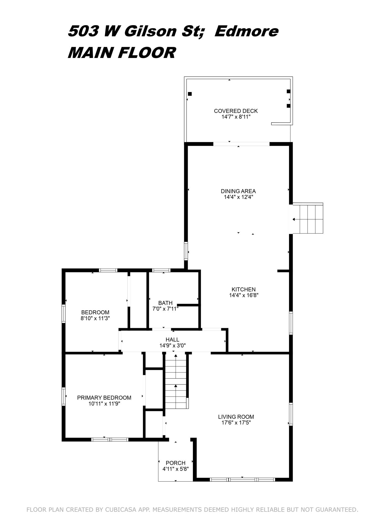 503 West Gilson Street Edmore, MI 48829 - Photo 5 of 52 503 W Gilson MAIN FLOOR