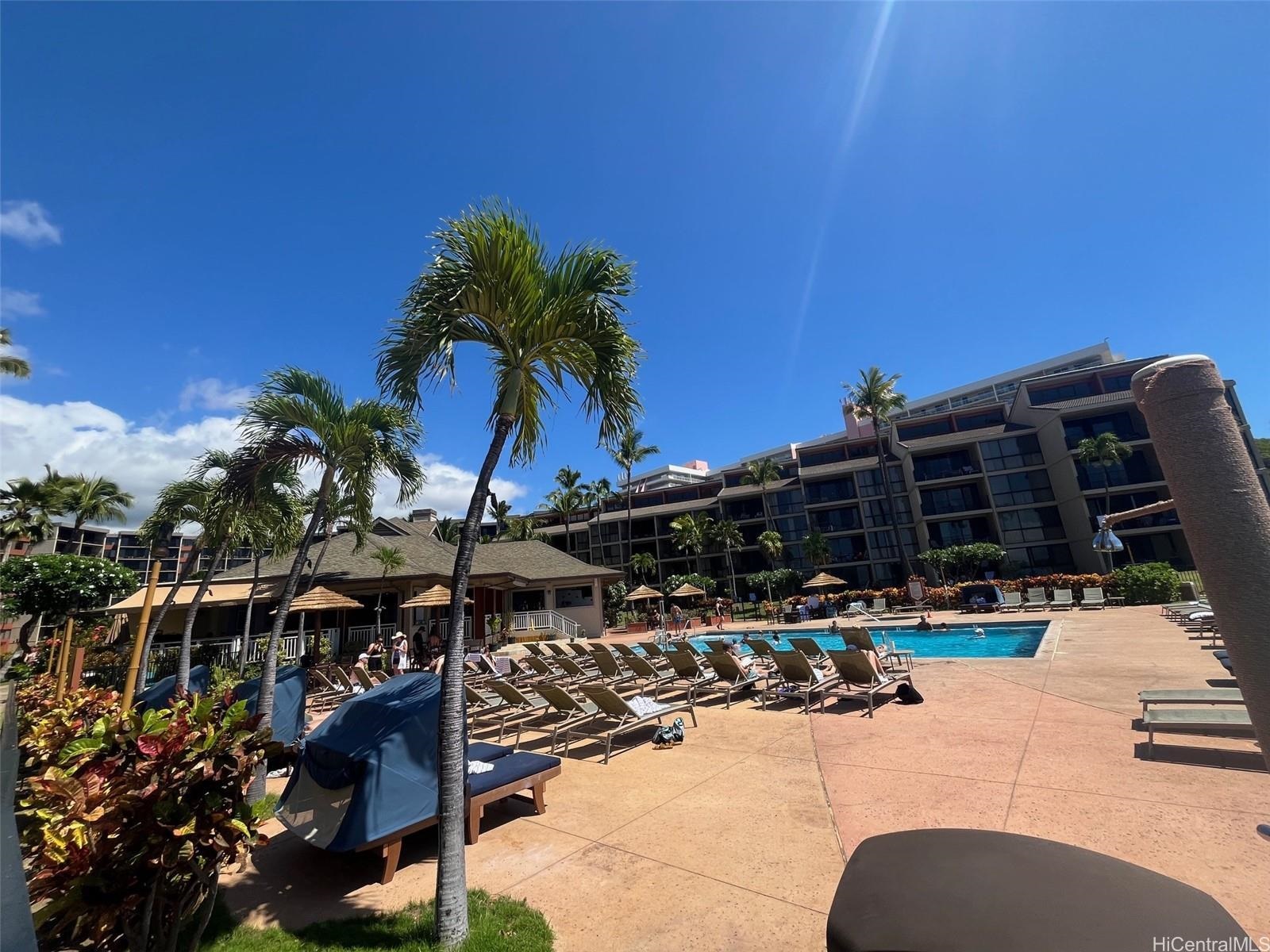 3445 Lower Honoapiilani Road, Unit 212 Lahaina, HI 96761 - Photo 6 of 39 a view of outdoor space and seating area