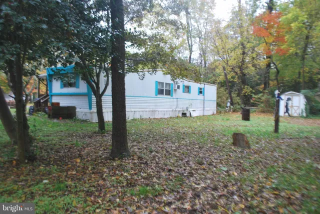 a house view with a backyard space