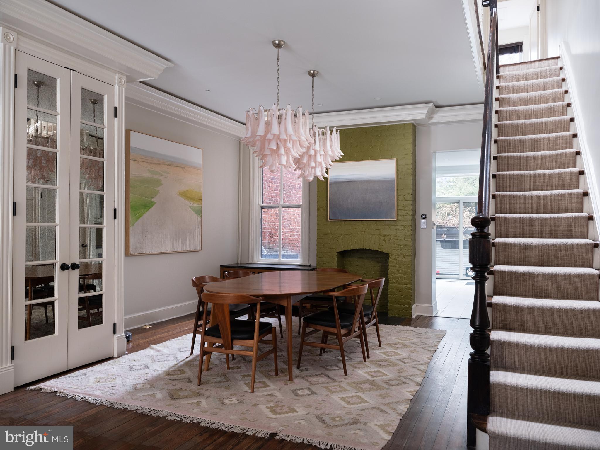 1624 Swann Street Northwest Washington, DC 20009 - Photo 6 of 16 a dining room with furniture and window