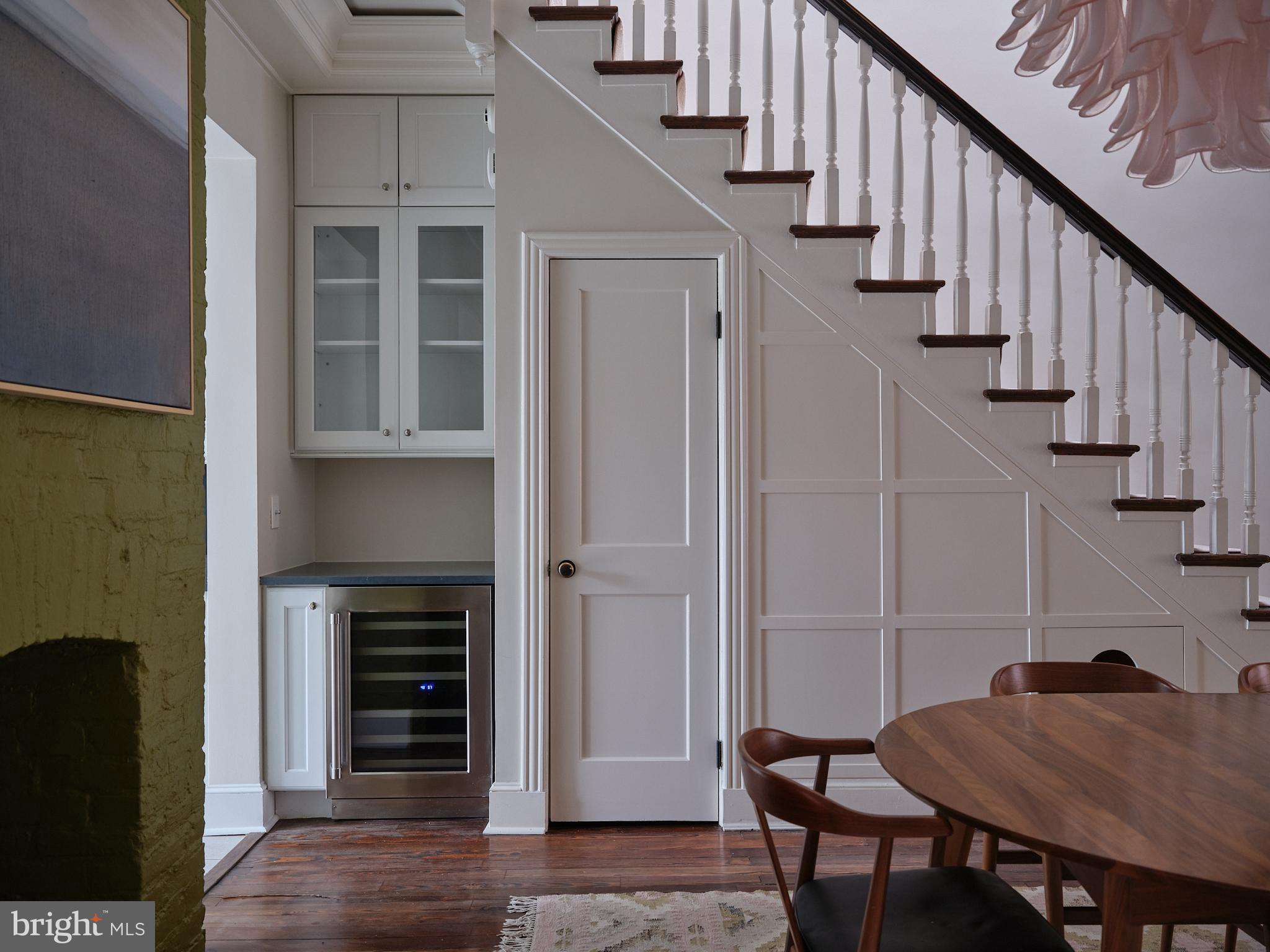 1624 Swann Street Northwest Washington, DC 20009 - Photo 8 of 16 a view of a livingroom with furniture and staircase