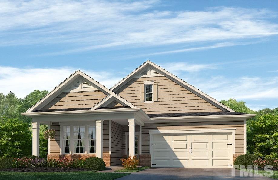 front view of house with a yard