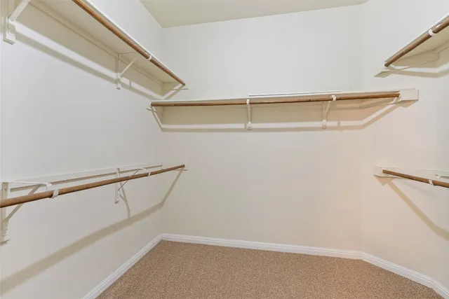 a view of walk in closet