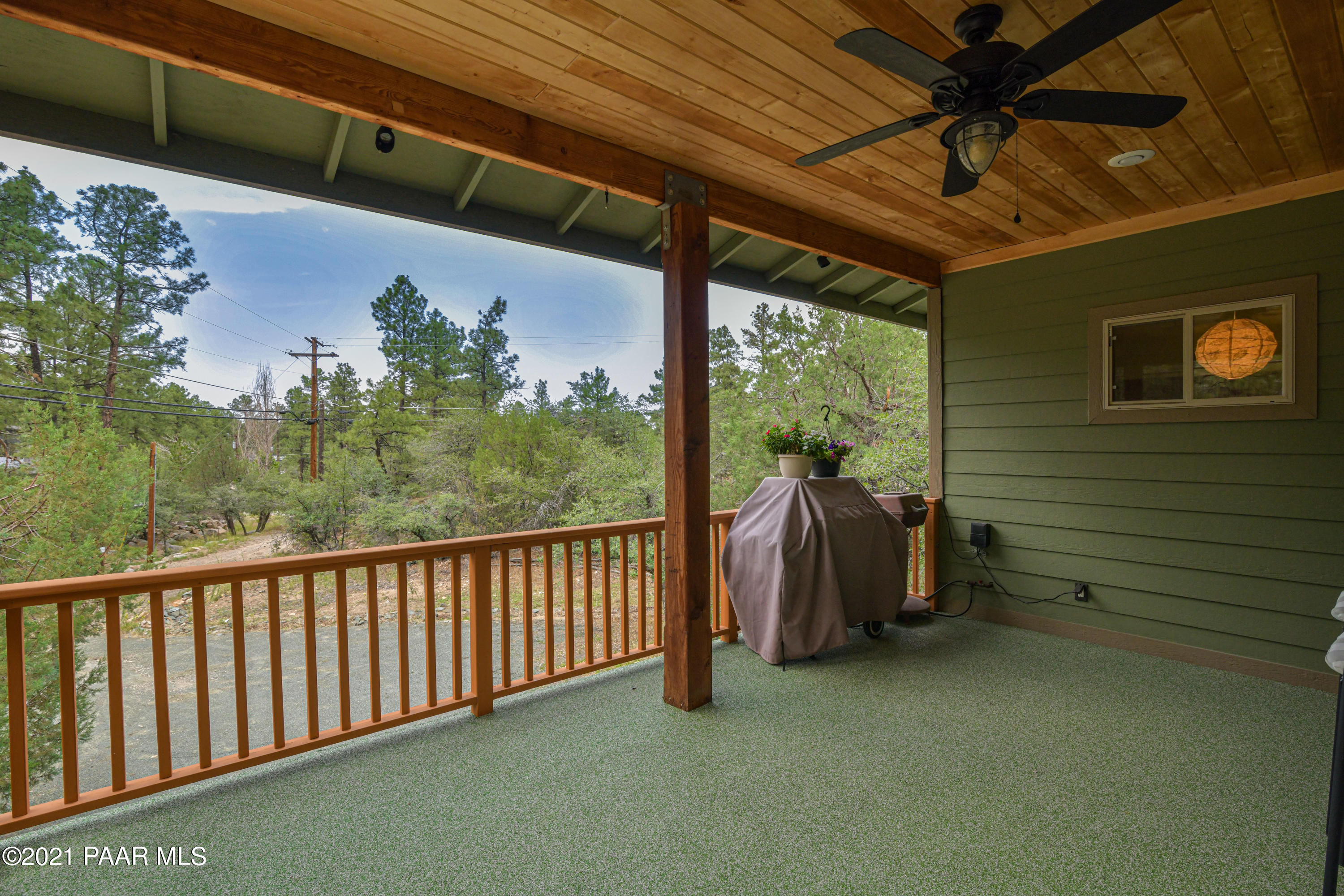 766 Cherokee Road Prescott, AZ 86303 - Photo 35 of 50 Main Level Back Deck
