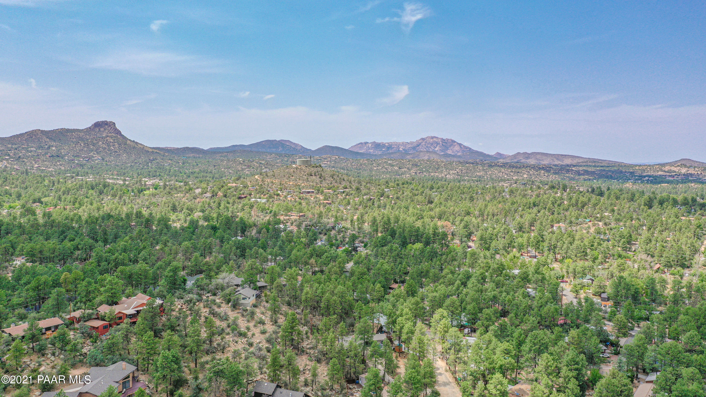 766 Cherokee Road Prescott, AZ 86303 - Photo 50 of 50 Ariel Overview