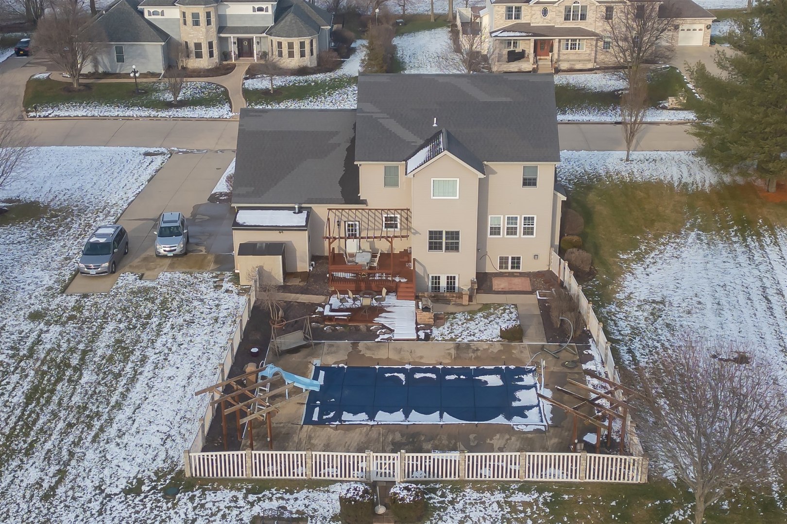 4 Cloverhill Circle Bloomington, IL 61705 - Photo 17 of 63 a view of a house with a yard