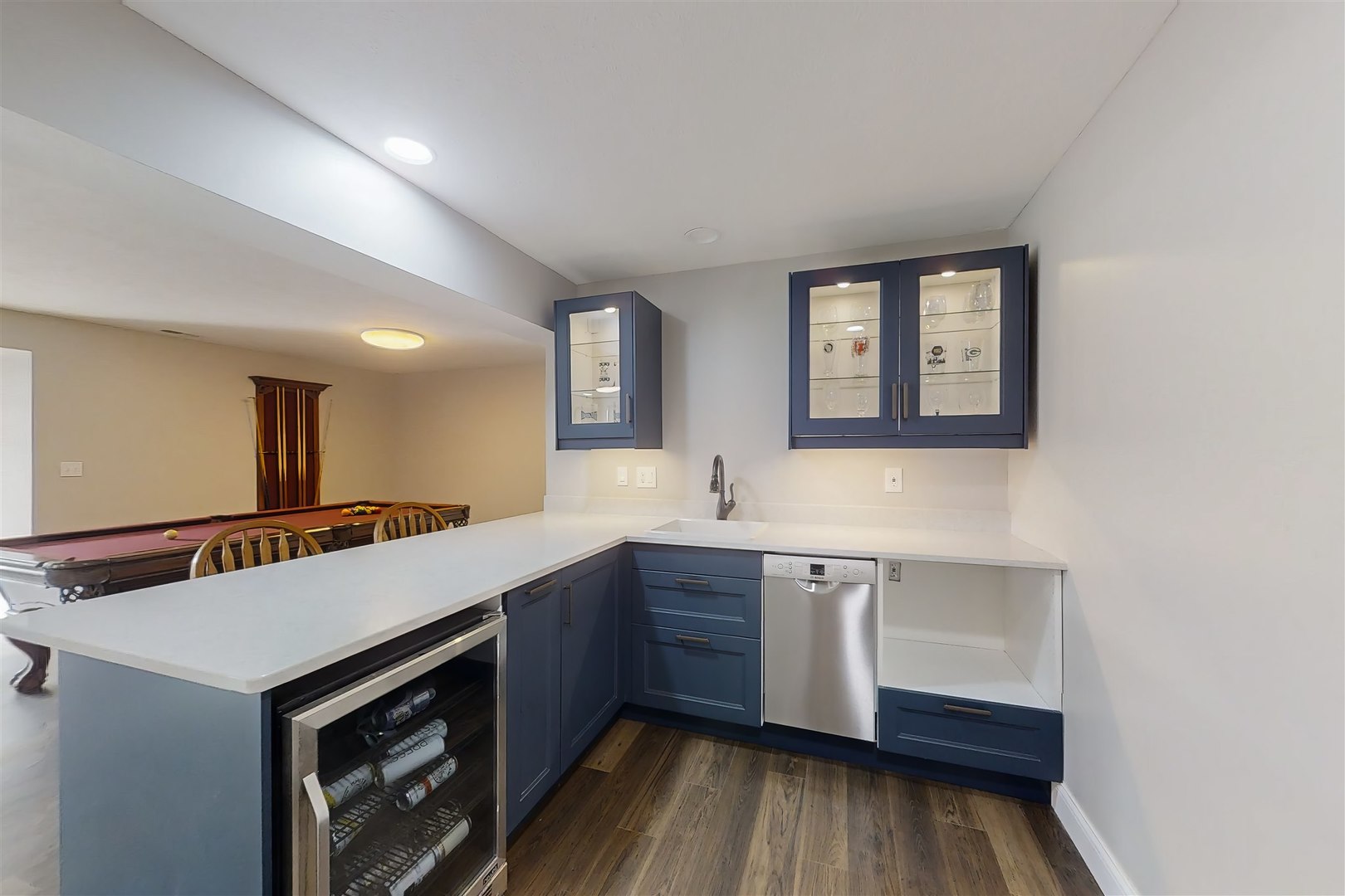 4 Cloverhill Circle Bloomington, IL 61705 - Photo 55 of 63 a kitchen with a sink and cabinets