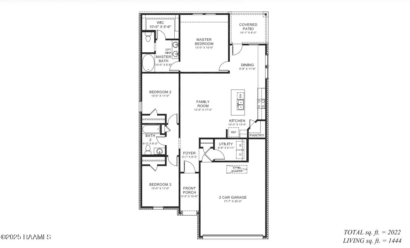 9381 Gage Road Maurice, LA 70555 - Photo 6 of 6 brees floorplan