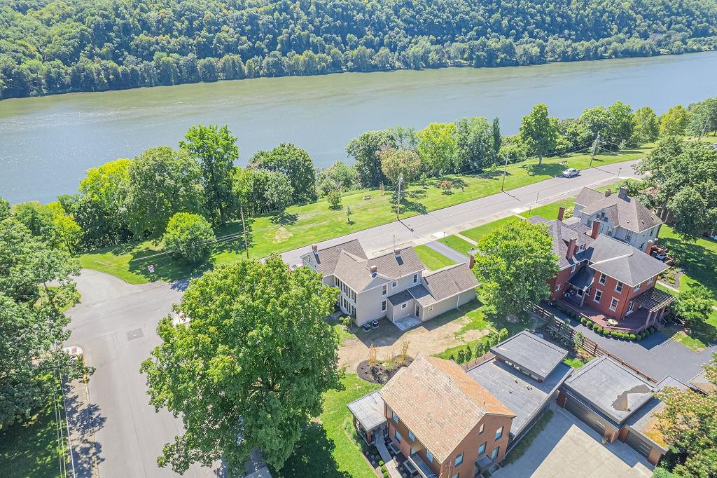 800 River Road Beaver, PA 15009 - Photo 38 of 47 an aerial view of a house with garden space and outdoor space