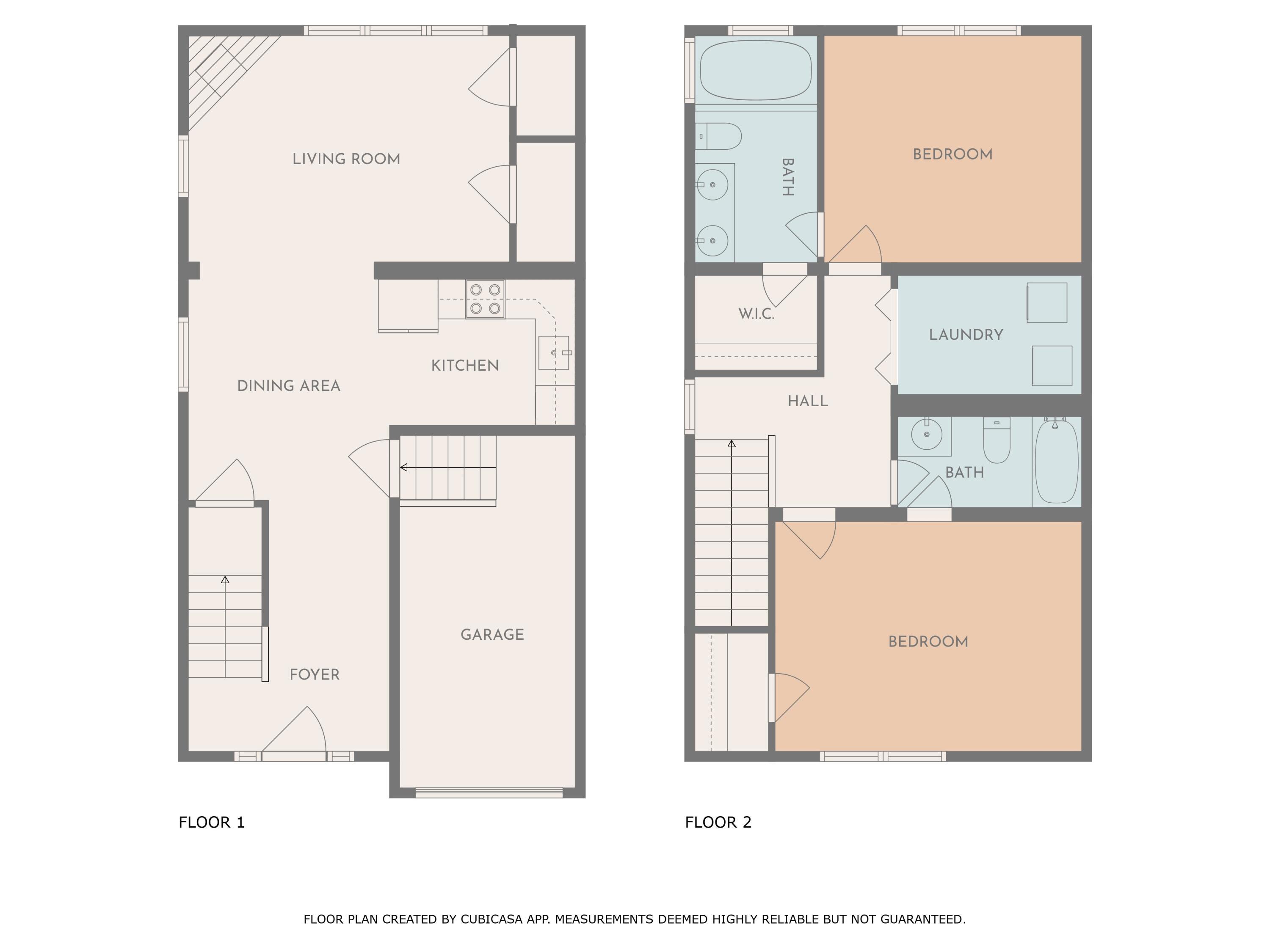 118 Congress Street, Unit B Charleston, SC 29403 - Photo 32 of 32 118 Congress St B floor plan