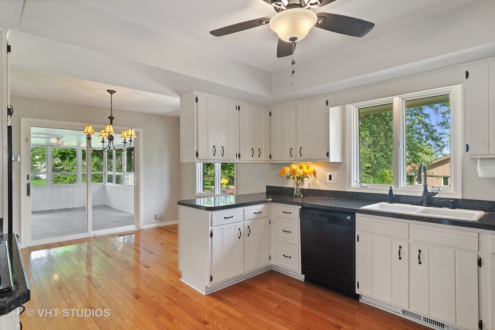 128 Colony Drive Inverness, IL 60010 - Photo 6 of 22 a kitchen with a counter space a sink appliances and cabinets