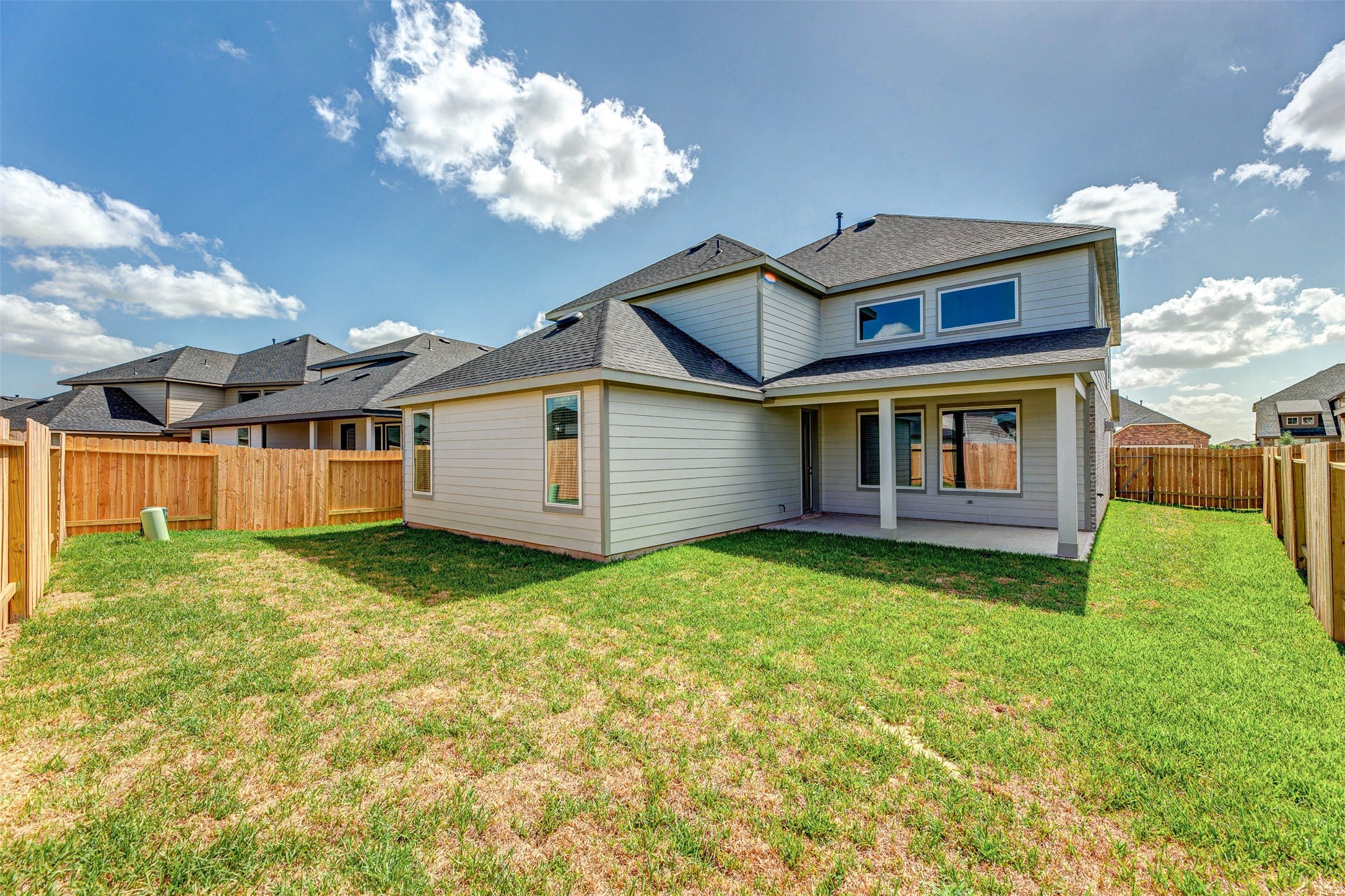 29502 Red Rocks Pk Drive Katy, TX 77494 - Photo 16 of 17 a view of a yard in front of a house with a large tree