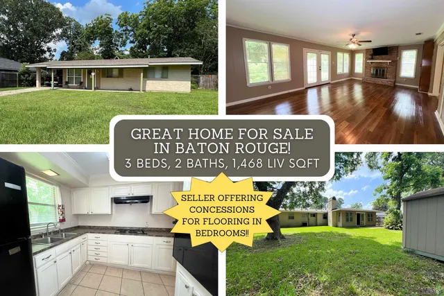 $185,000 | 3584 Courtland Drive, Baton Rouge, LA 70814
