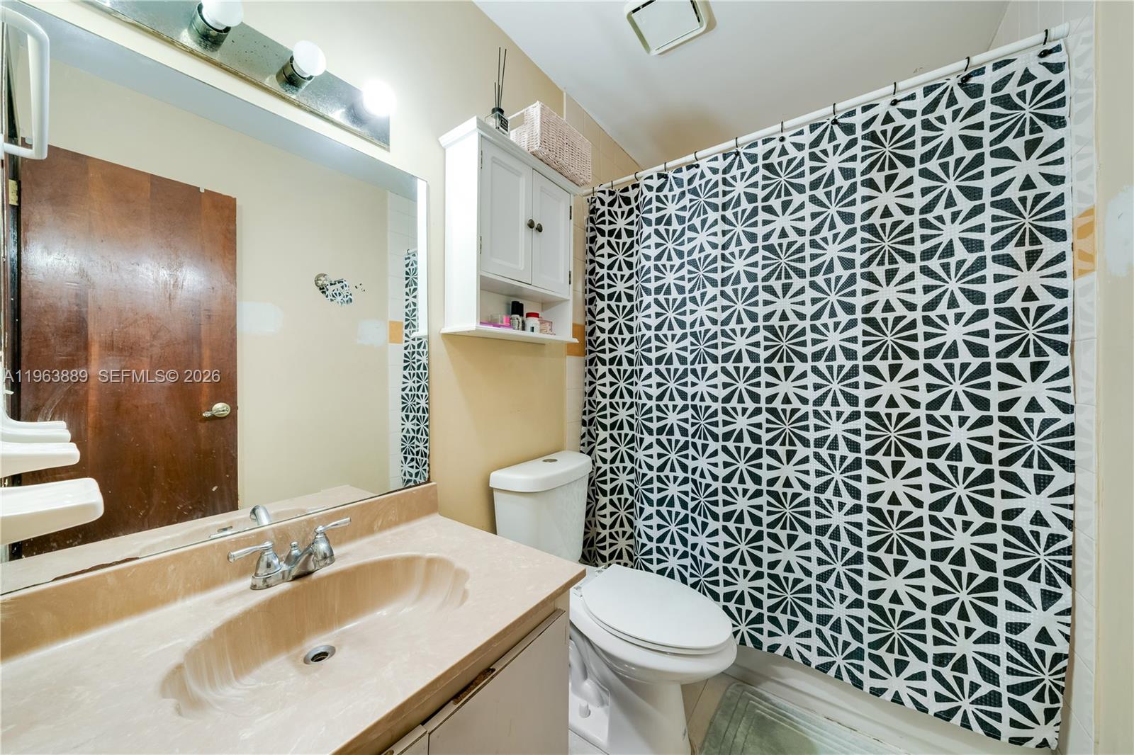 4531 Southwest 144th Avenue Miami, FL 33175 - Photo 13 of 24 a bathroom with a sink toilet and shower