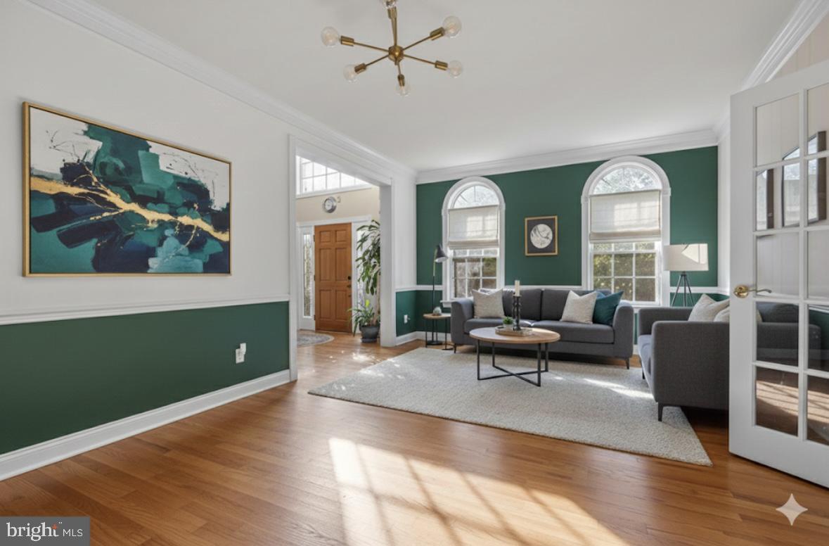3689 Hancock Lane Doylestown, PA 18902 - Photo 4 of 78 a living room with furniture and a large window