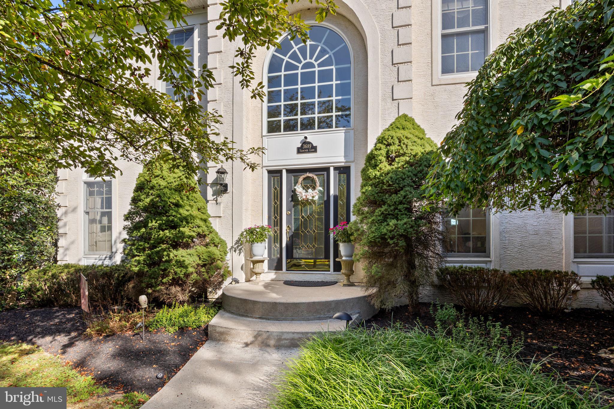 3689 Hancock Lane Doylestown, PA 18902 - Photo 68 of 78 Beautiful walkway leading up to the front door