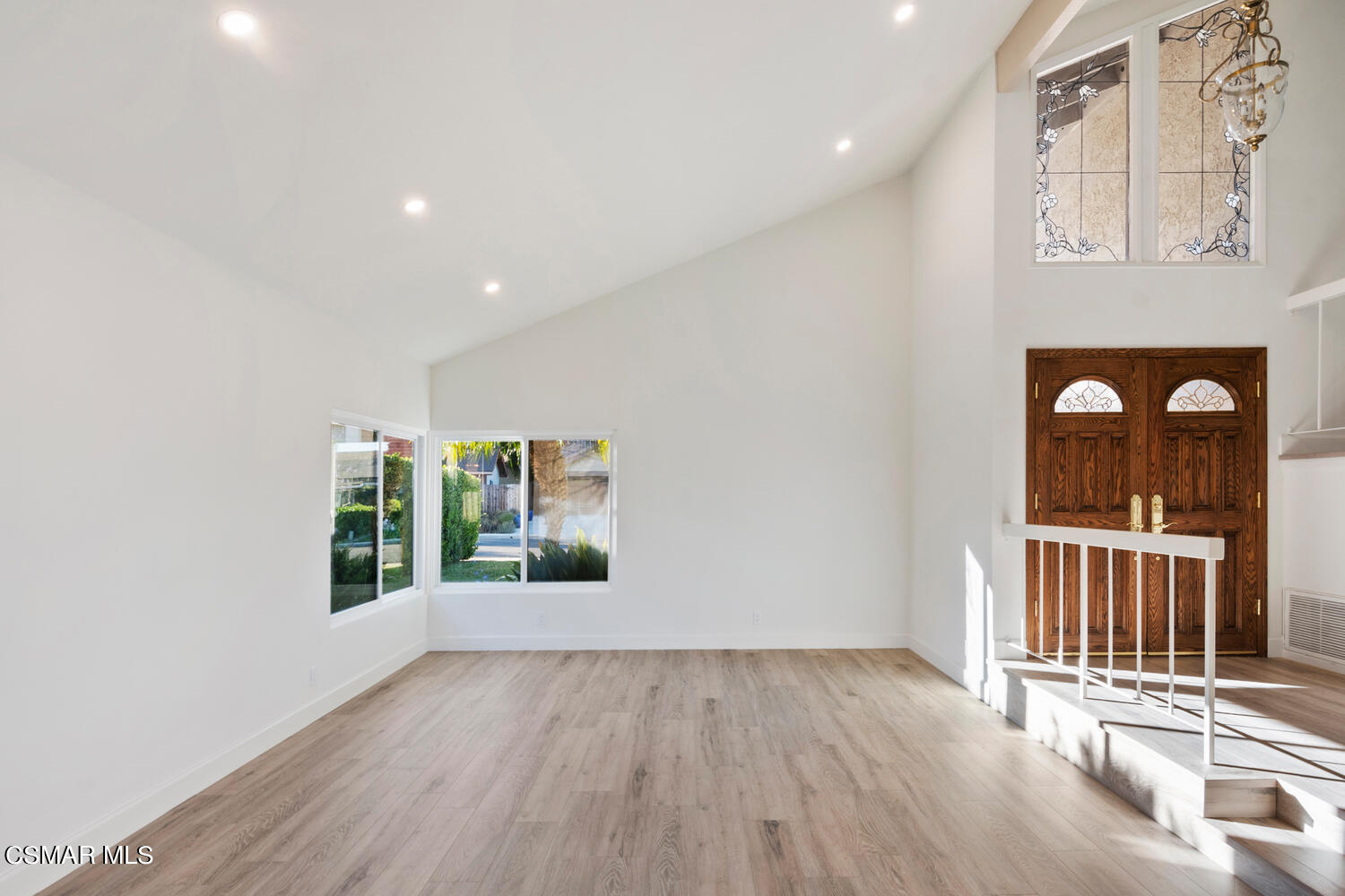 224 Cedar Heights Drive Thousand Oaks, CA 91360 - Photo 8 of 27 wooden floor in an empty room with a window