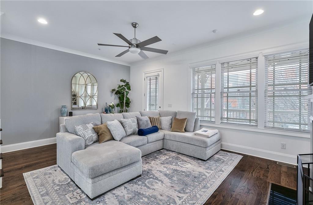 333 Patterson Way N East Atlanta, GA 30312 - Photo 23 of 47 a living room with furniture and a large window