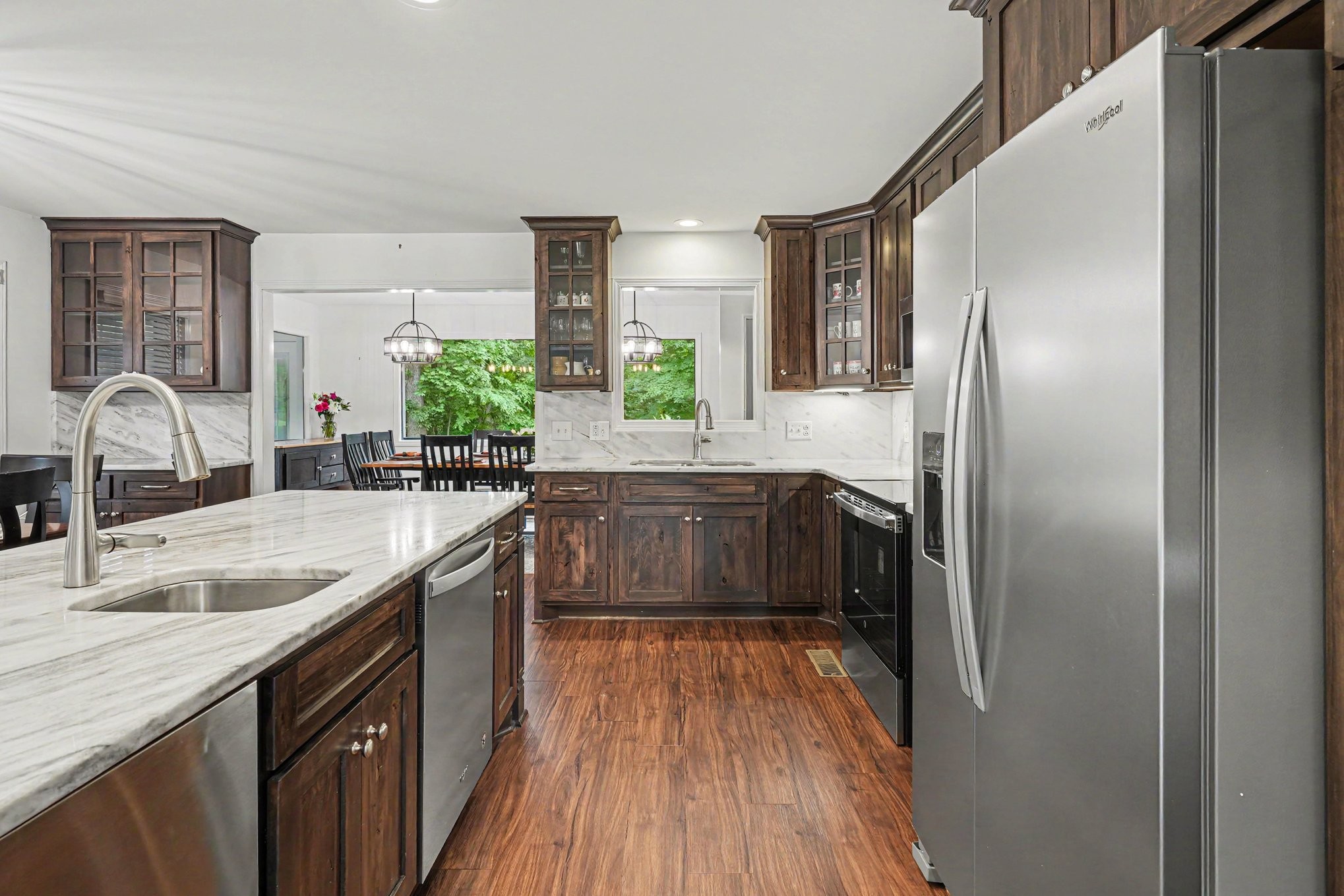5833 Highway 76 East Springfield, TN 37172 - Photo 18 of 66 a kitchen with a sink stove and refrigerator