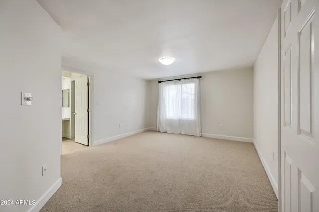 a view of empty room