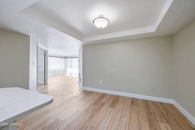 a view of livingroom with hardwood