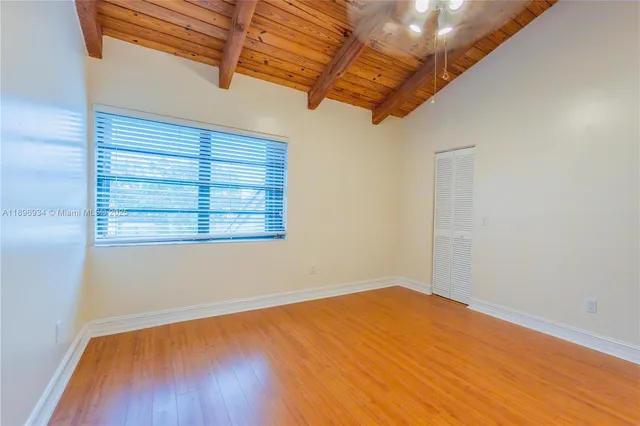 a view of empty room