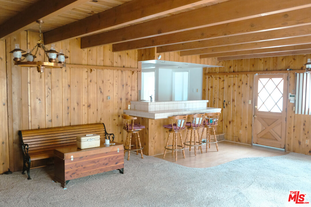 Undisclosed Address Los Angeles, CA 90066 - Photo 4 of 27 a dining room with furniture and a chandelier