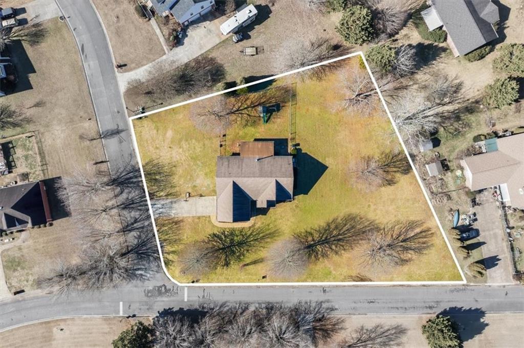 37 Heather Circle Cave Spring, GA 30124 - Photo 2 of 32 an aerial view of a house with a yard