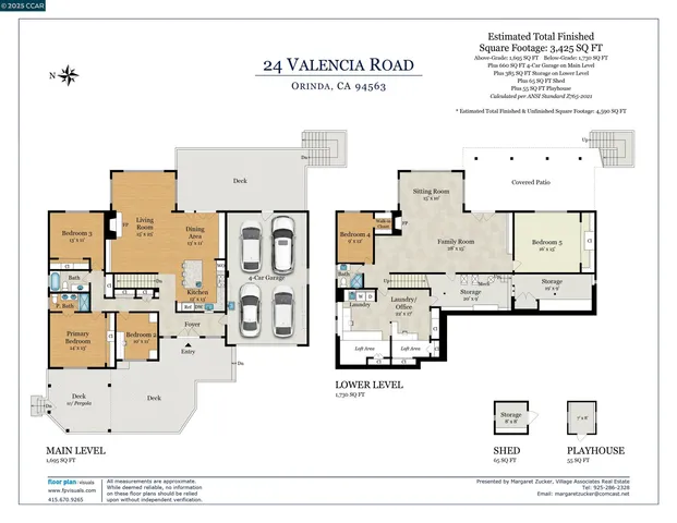 $1,895,000 | 24 Valencia Road, Orinda, CA 94563