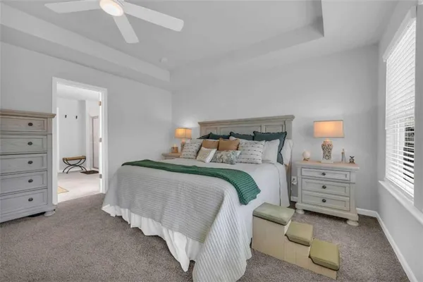 a front view of a house with swimming pool