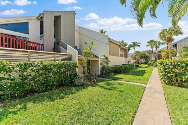 a view of a back yard