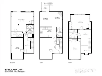 $599,000 | 50 Nolan Court, Unit 50, Tewksbury, MA 01876