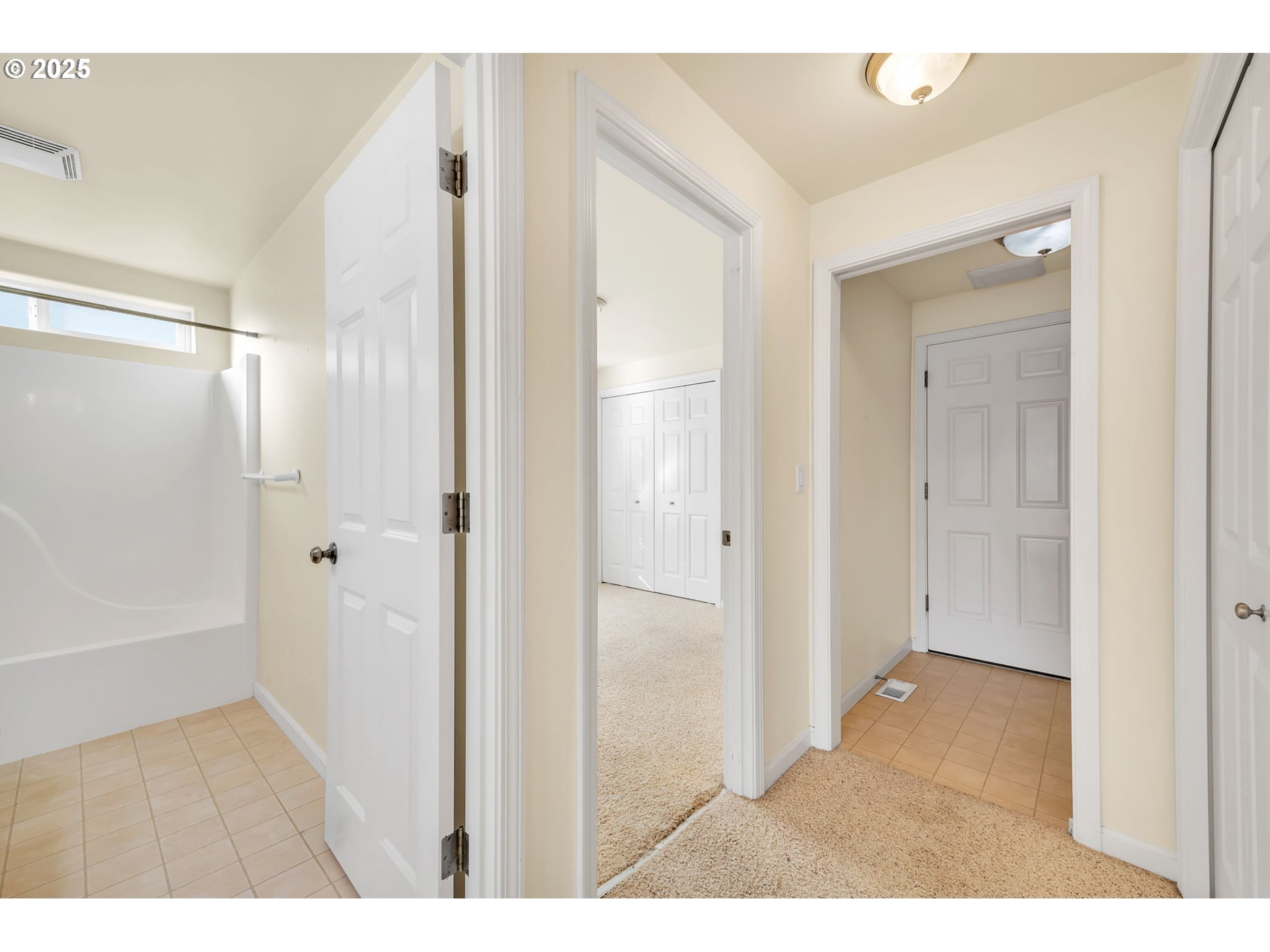 158 Mackin Avenue Eugene, OR 97404 - Photo 26 of 45 a bathroom with a shower and a glass door