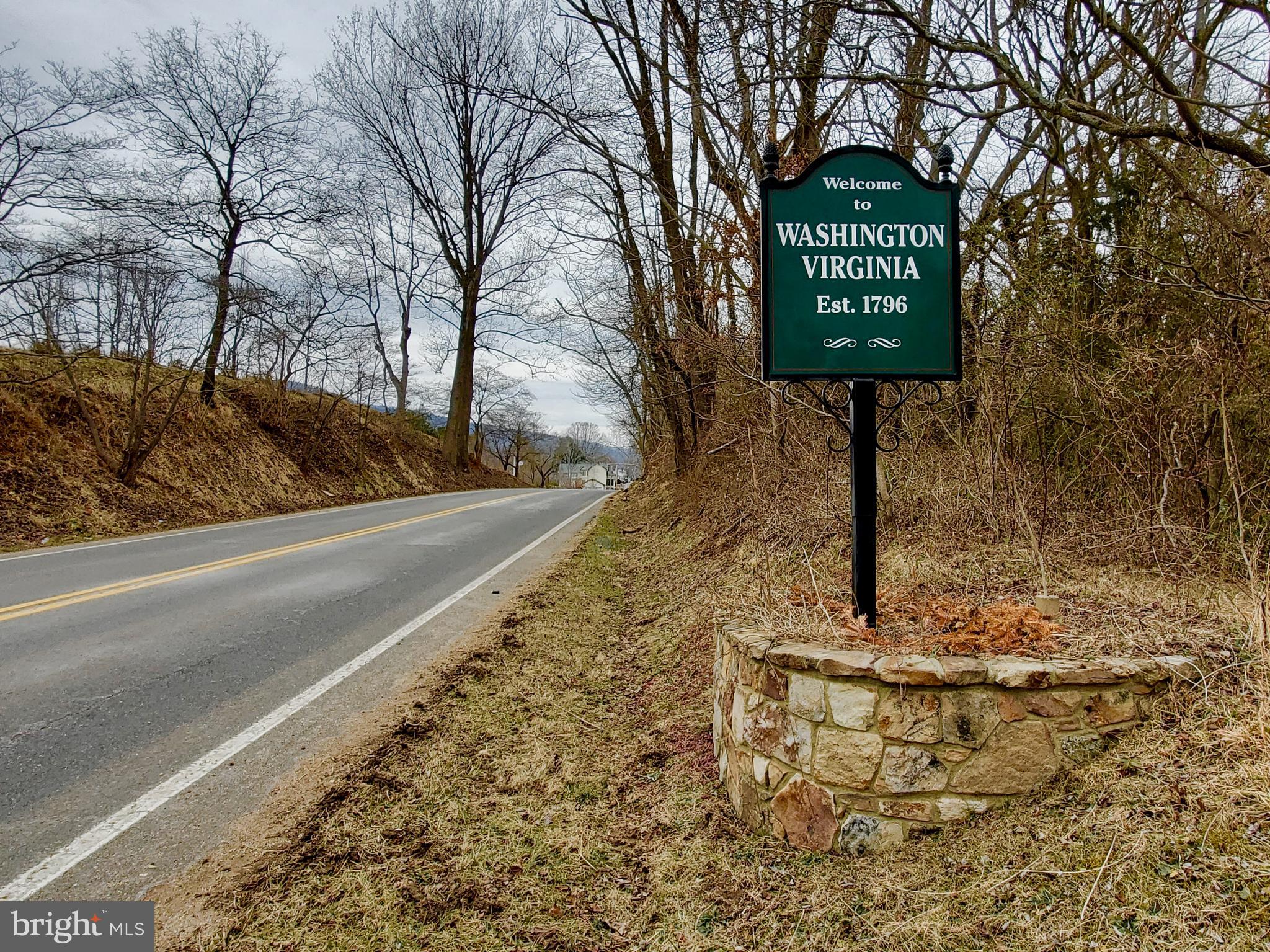 Harris Hollow Road Washington, VA 22747 - Photo 14 of 15 Welcome to Washington, Virginia!