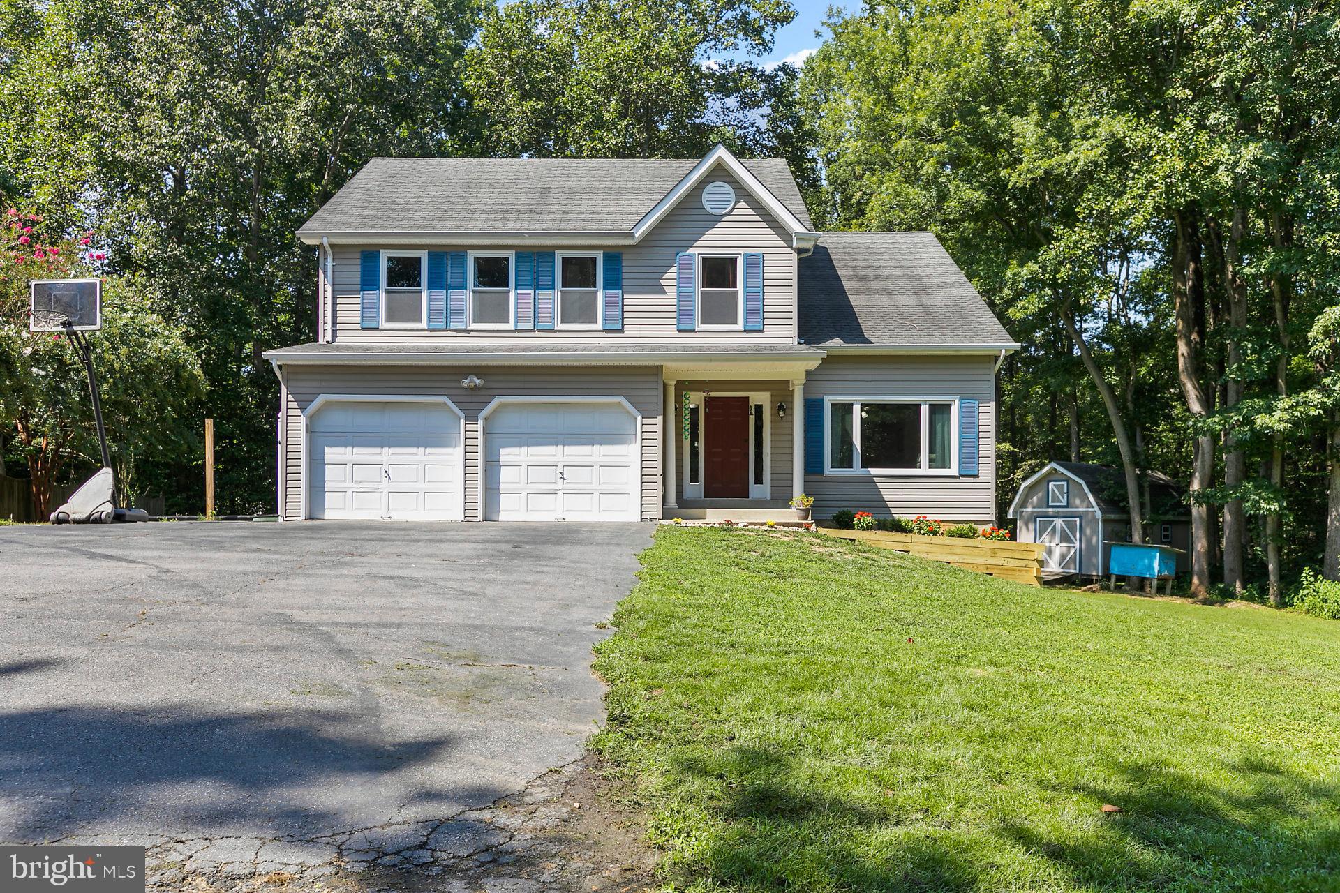 1837 Lottie Fowler Road Prince Frederick, MD 20678 - Photo 2 of 43 Plenty of Parking, Inside and Out!