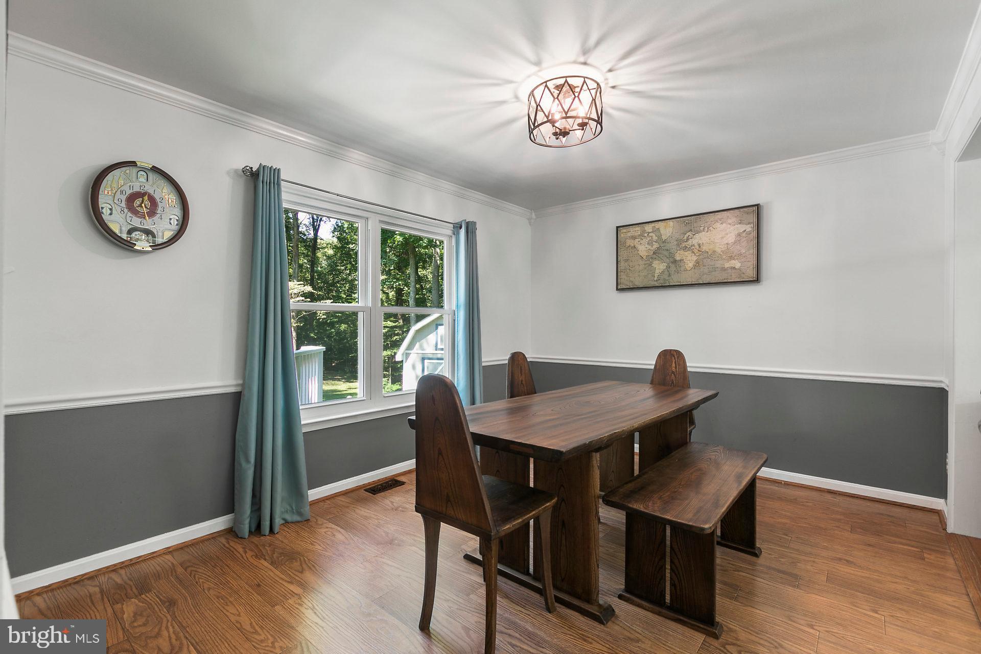 1837 Lottie Fowler Road Prince Frederick, MD 20678 - Photo 17 of 43 Chair Rails and Crown Molding Add a Nice Touch