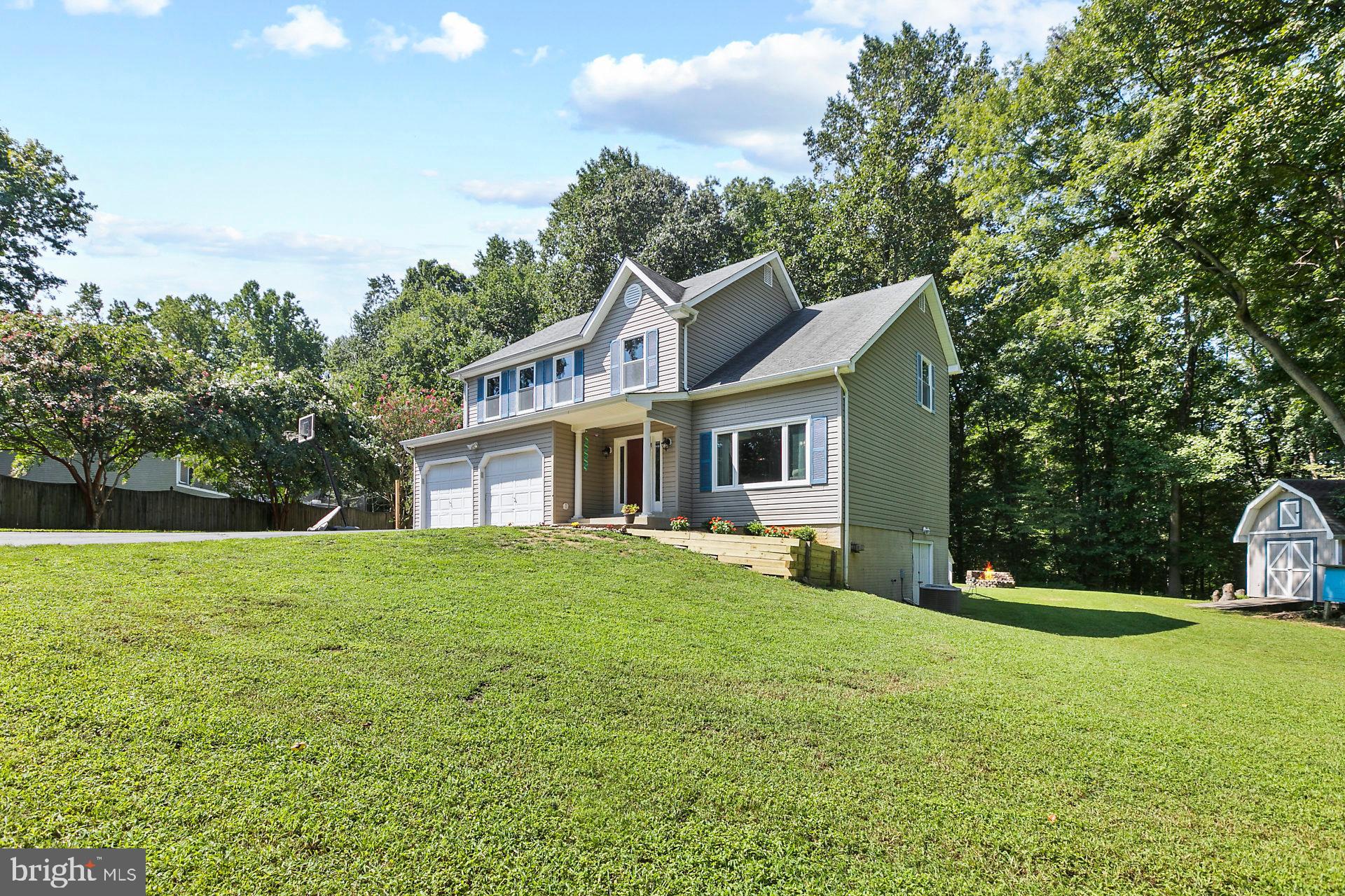 1837 Lottie Fowler Road Prince Frederick, MD 20678 - Photo 3 of 43 A Nice, Gentle Slope Assists with Keeping Dry!