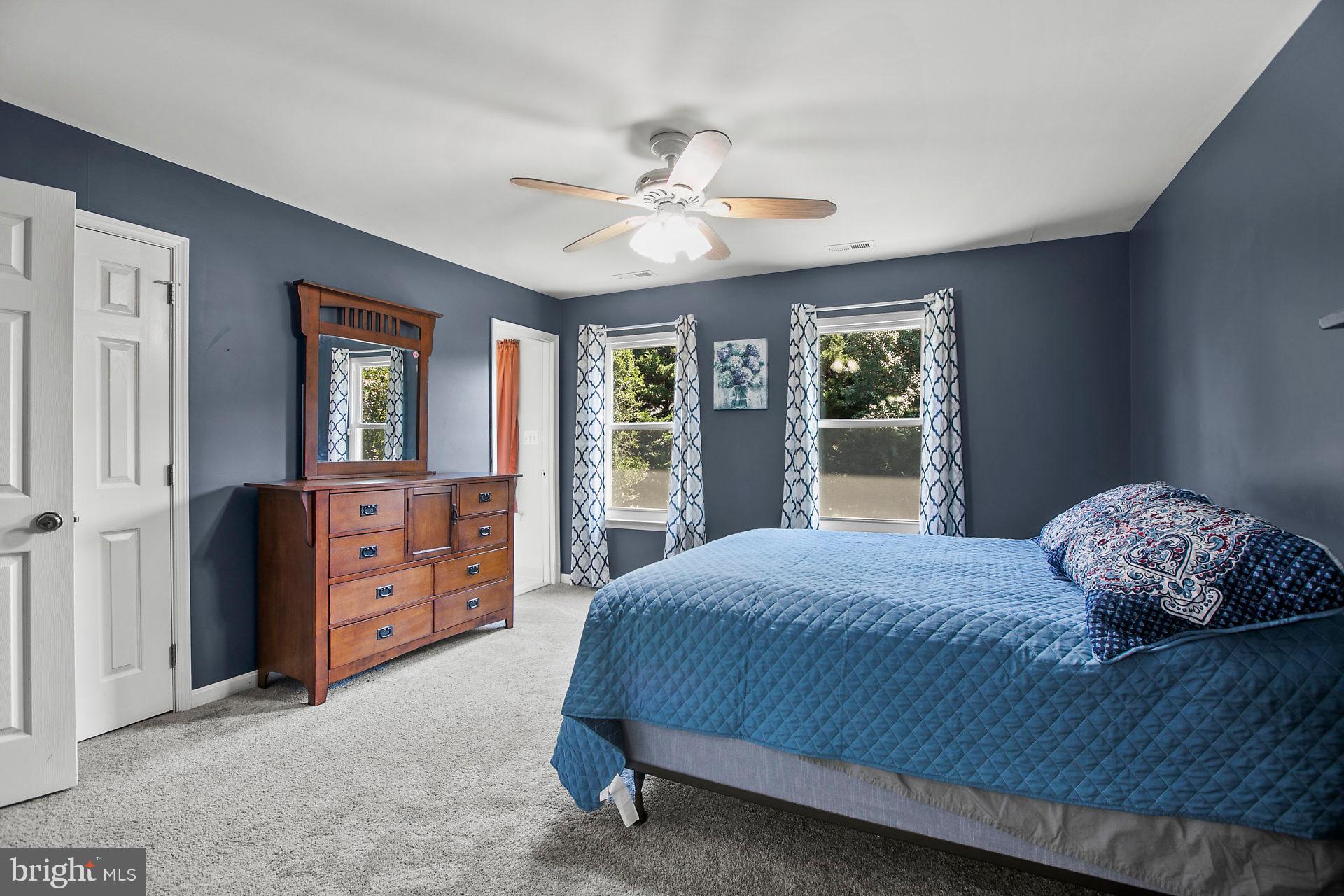 1837 Lottie Fowler Road Prince Frederick, MD 20678 - Photo 24 of 43 The Master Suite is the Full Depth of the House!