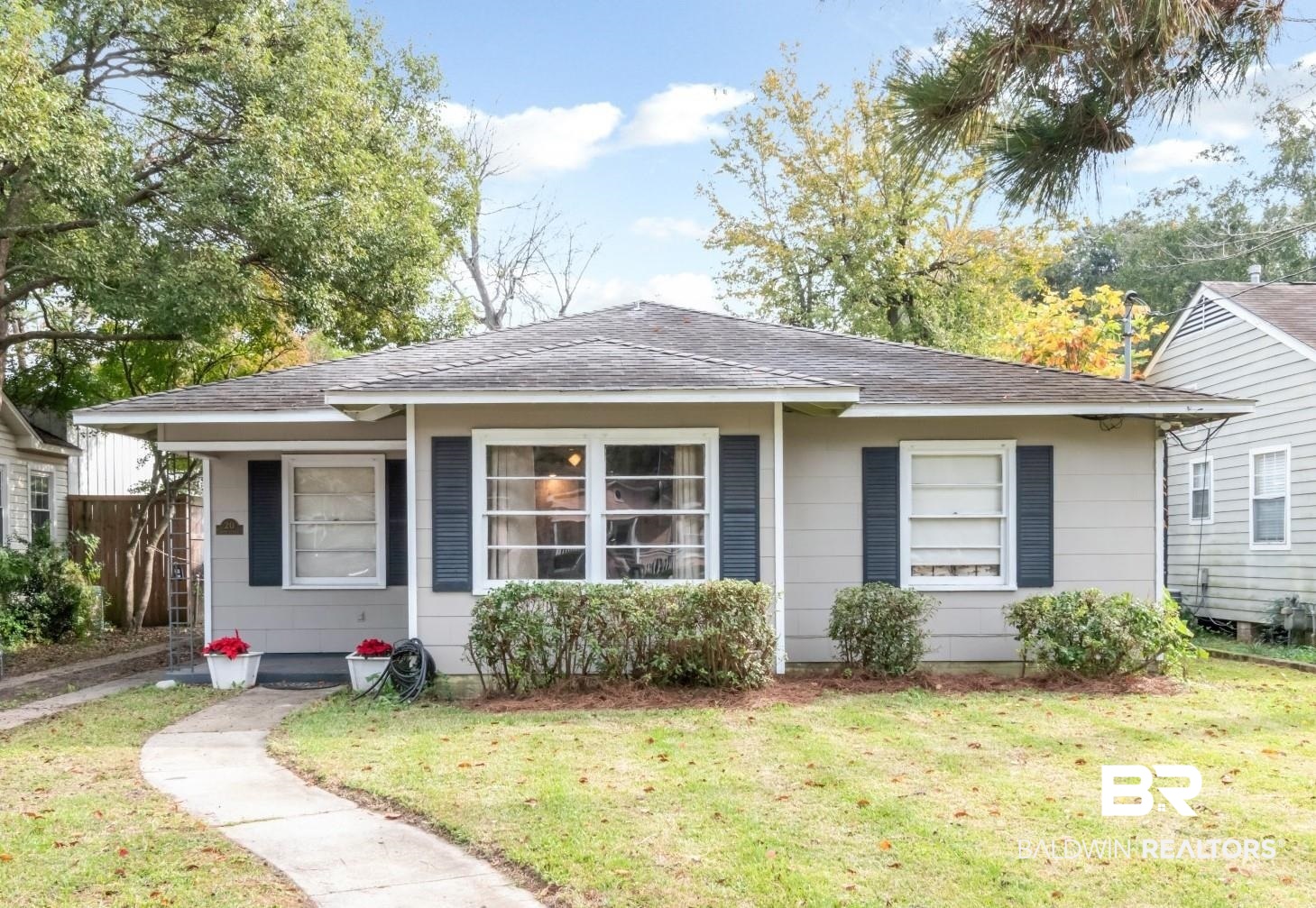 20 Kirby Street Mobile, AL 36607 - Photo 1 of 35 View of front of house featuring a front yard
