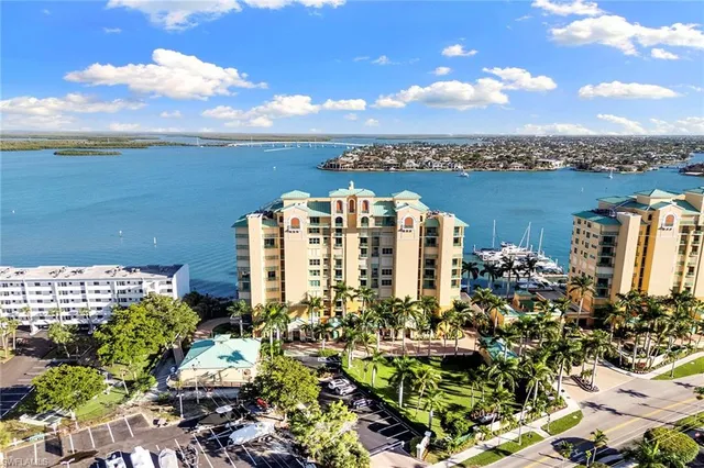 a view of a city with ocean