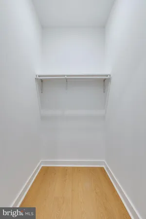 a view of a room with an empty space