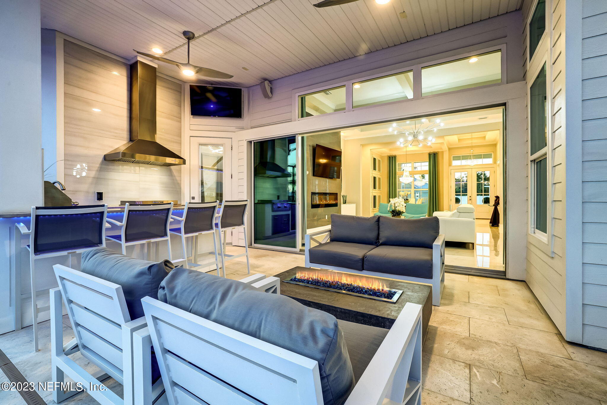 300 Topside Drive St. Johns, FL 32259 - Photo 75 of 121 a living room with furniture and a large window