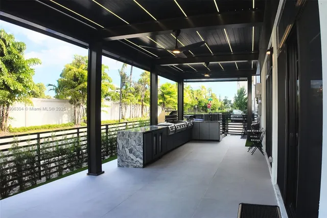 a view of a entryway door front of house