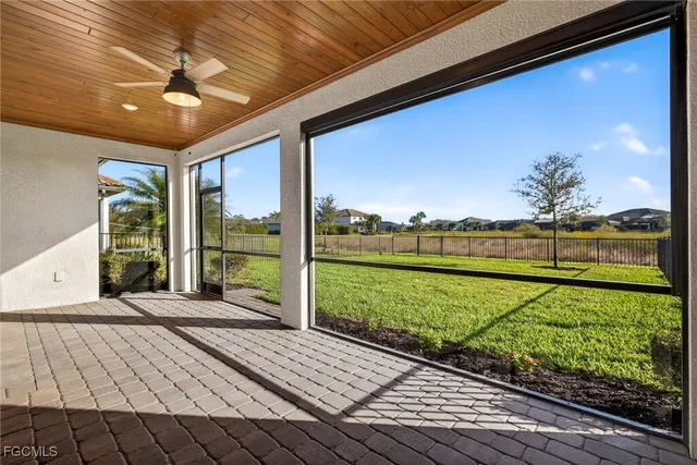 a view of a balcony with lake view and a ocean view