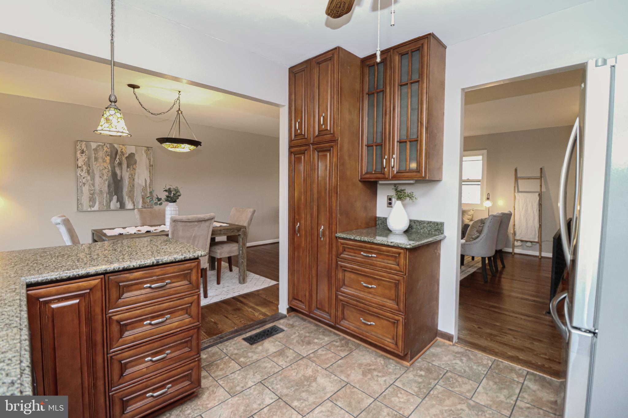 5929 Snowdens Run Road Sykesville, MD 21784 - Photo 11 of 54 Wooden pantry and potential coffee counter