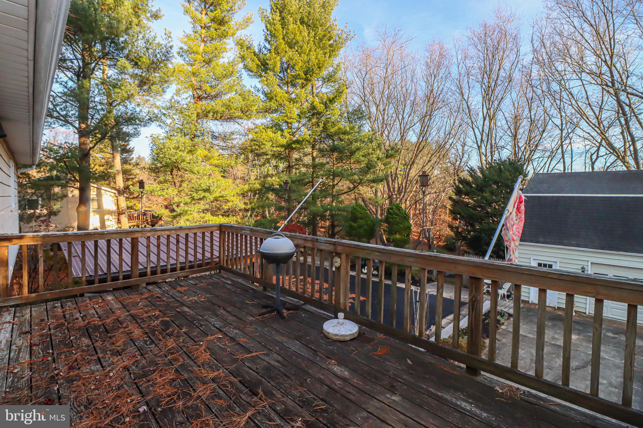 5929 Snowdens Run Road Sykesville, MD 21784 - Photo 35 of 54 Deck off Dining room