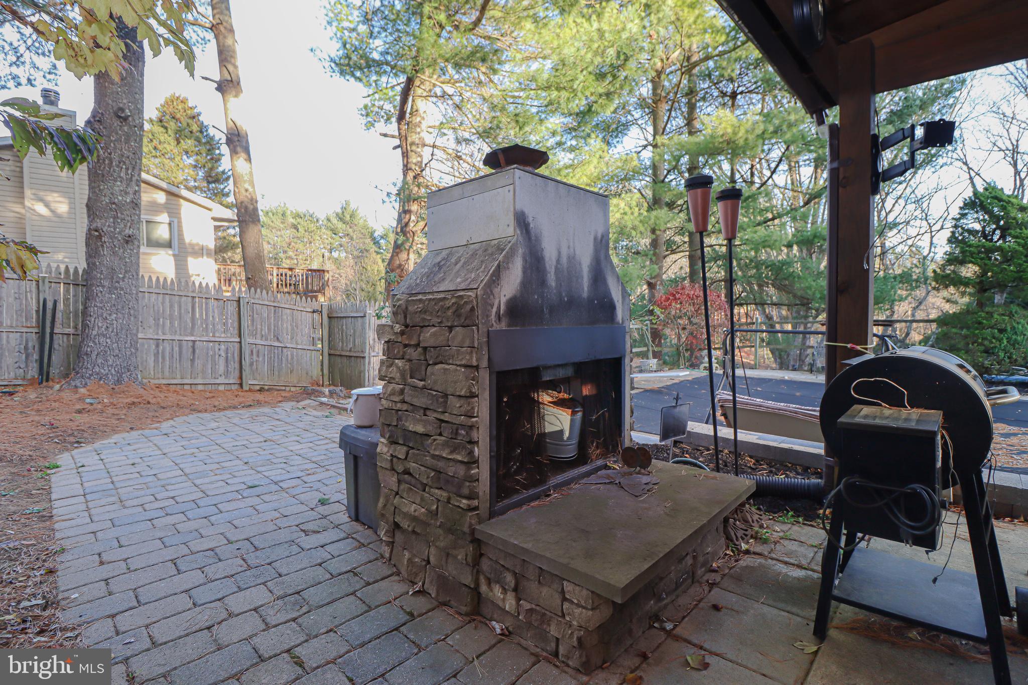 5929 Snowdens Run Road Sykesville, MD 21784 - Photo 39 of 54 Chiminea near covered patio