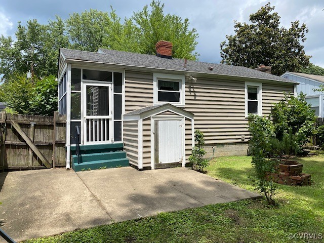 2115 Bremo Road Richmond, VA 23230 - Photo 12 of 13 Screened porch, Rear Patio and attached storage sh